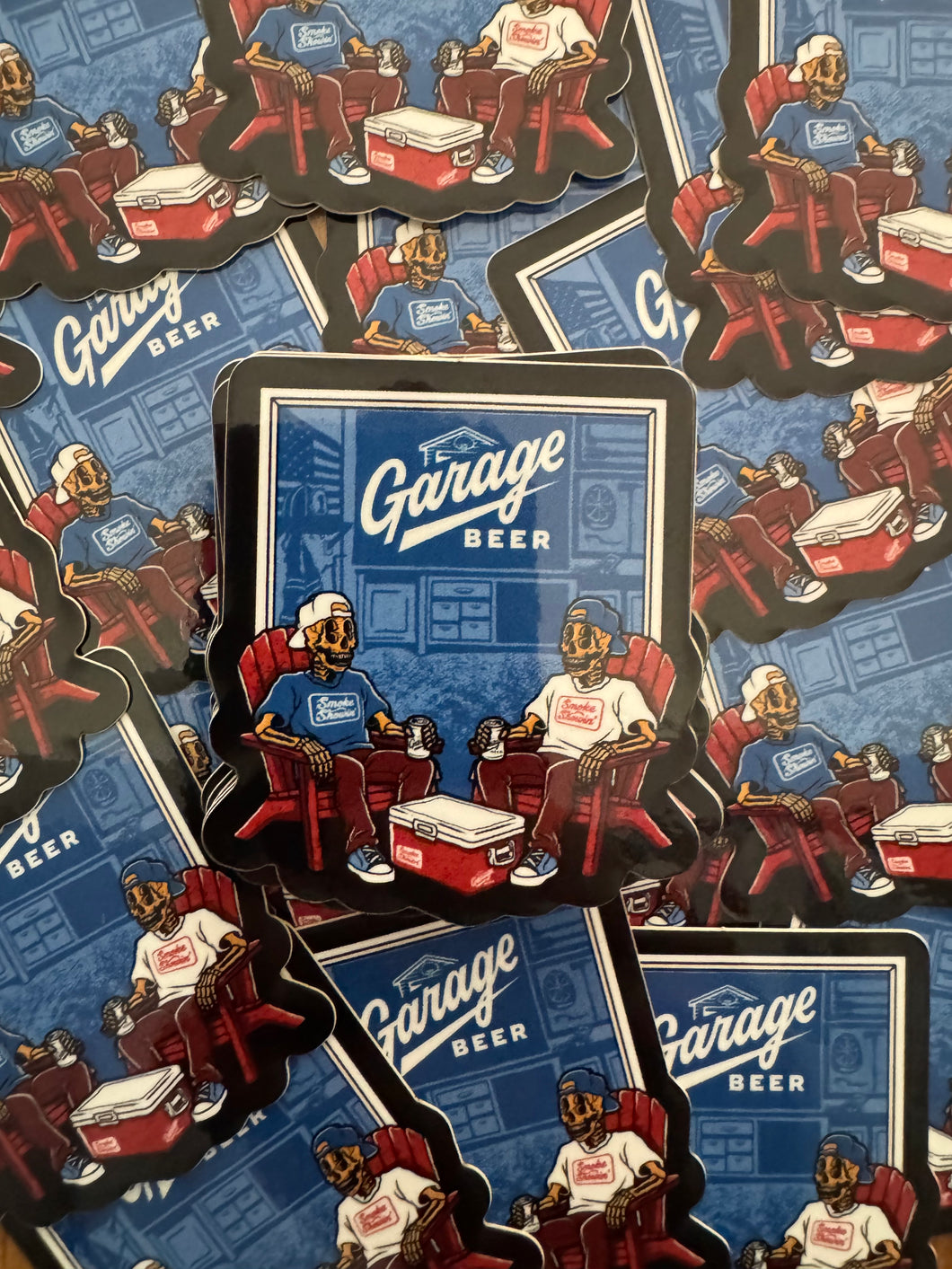 Garage Beer sticker