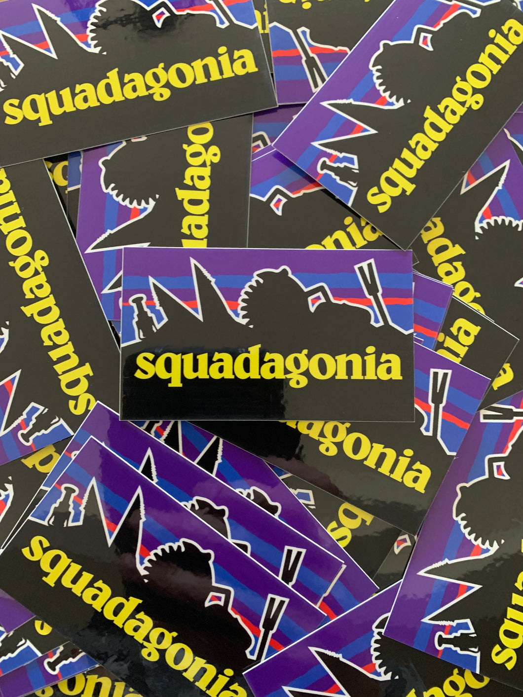 Squadagonia Sticker